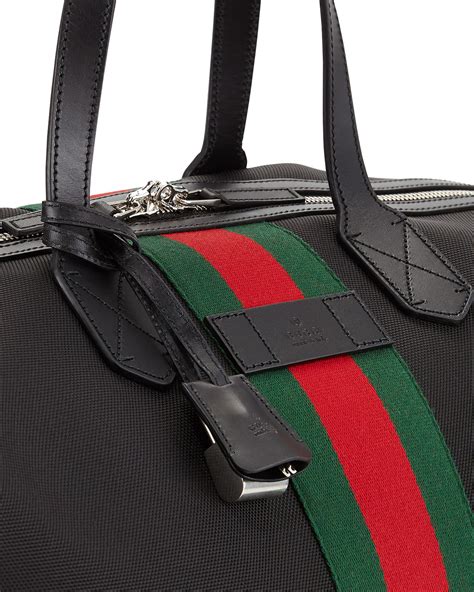 mens gucci duffle|Gucci bag men's price.